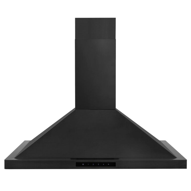 ZLINE Appliance Package - 36 in. Gas Range, Range Hood, Dishwasher - Black Stainless Steel, 3KP-RGBRH36-DW
