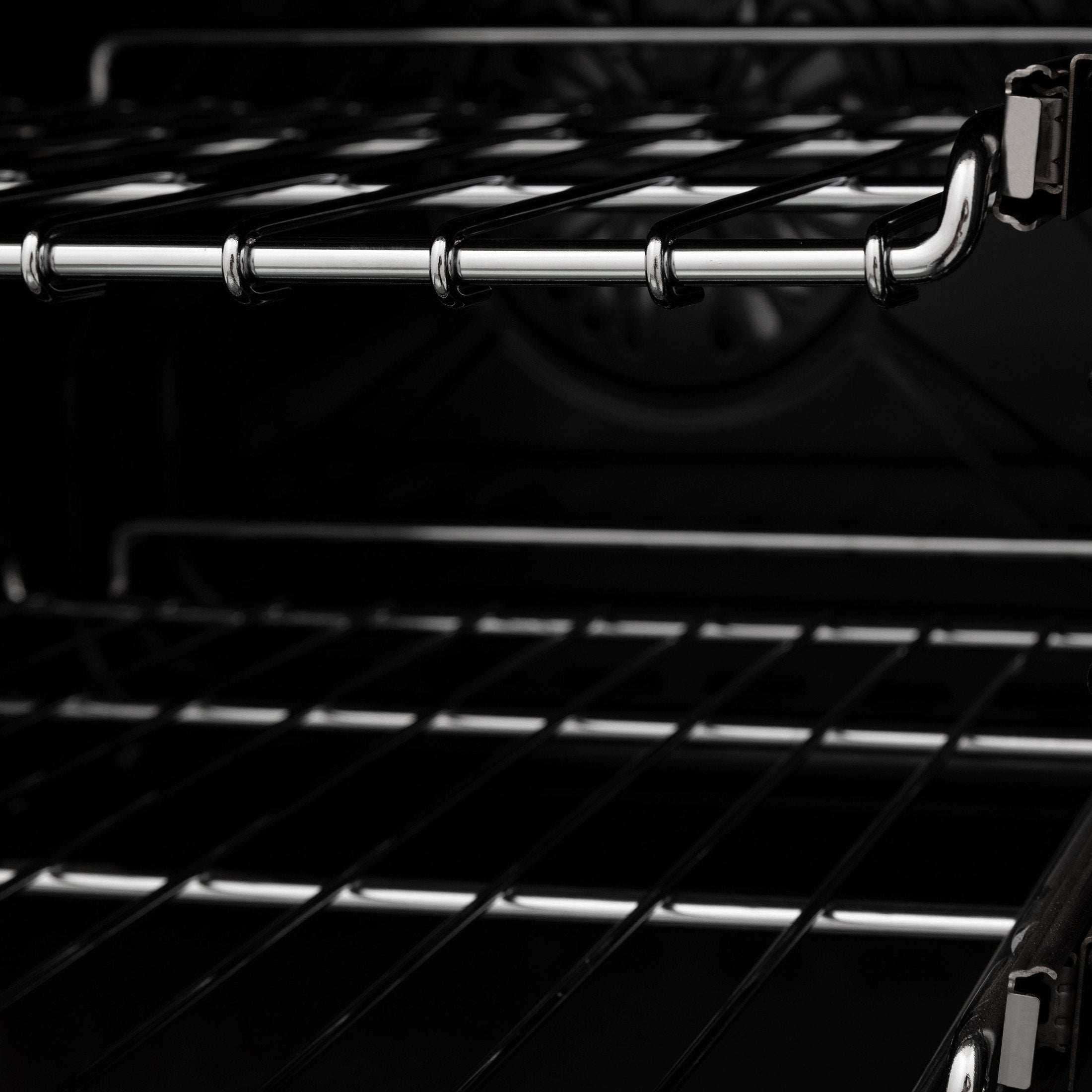 ZLINE Autograph Edition 36" 4.6 cu. ft. Range with Gas Stove and Gas Oven in Black Stainless Steel with Accents