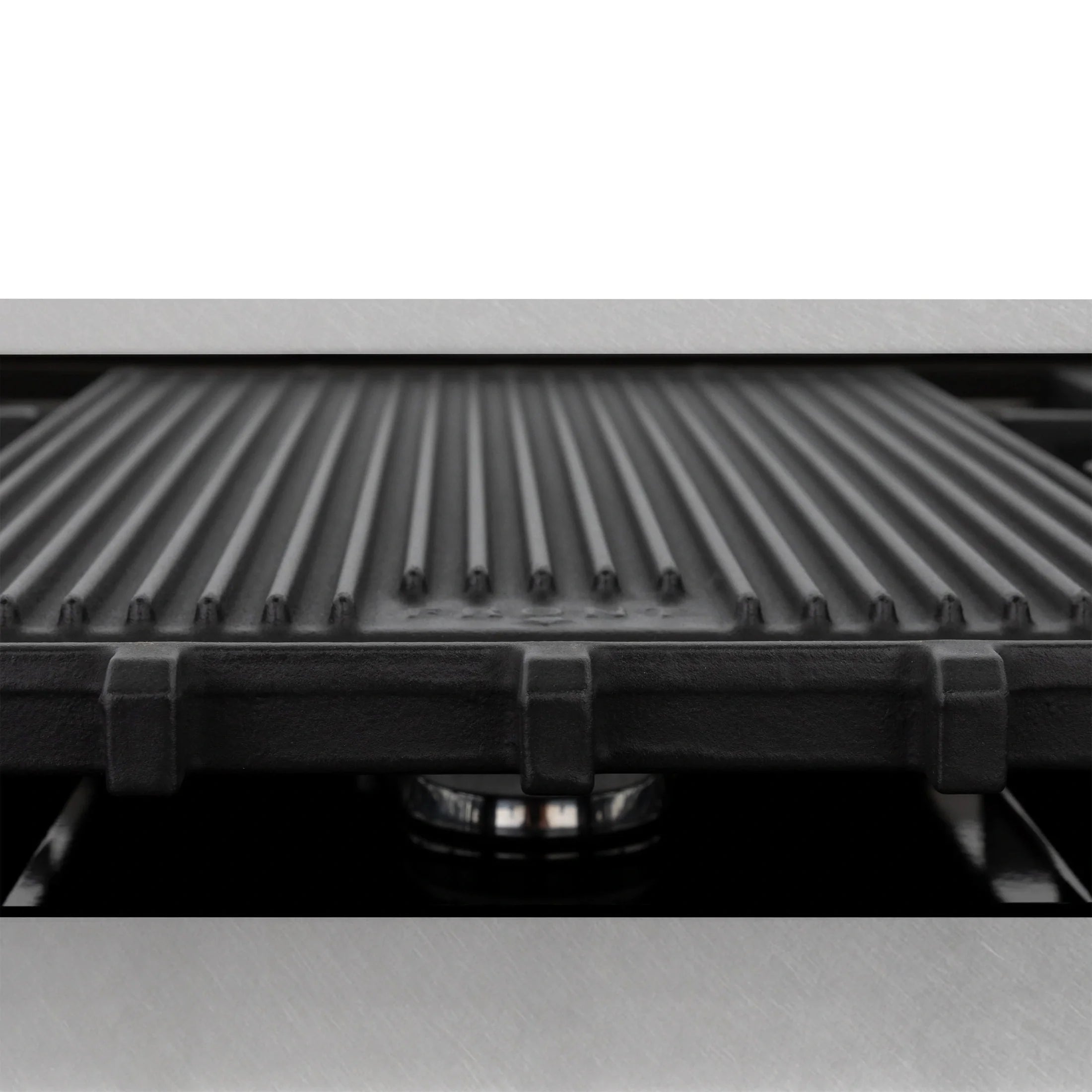 ZLINE Autograph Edition 48" 6.0 cu. ft. Range with Gas Stove and Gas Oven in DuraSnow Stainless Steel with White Matte Door 