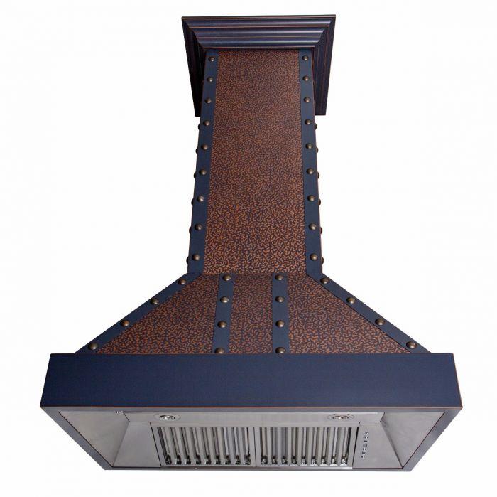 ZLINE Designer Series Copper Island Range Hood - 655i-EBBBB-36