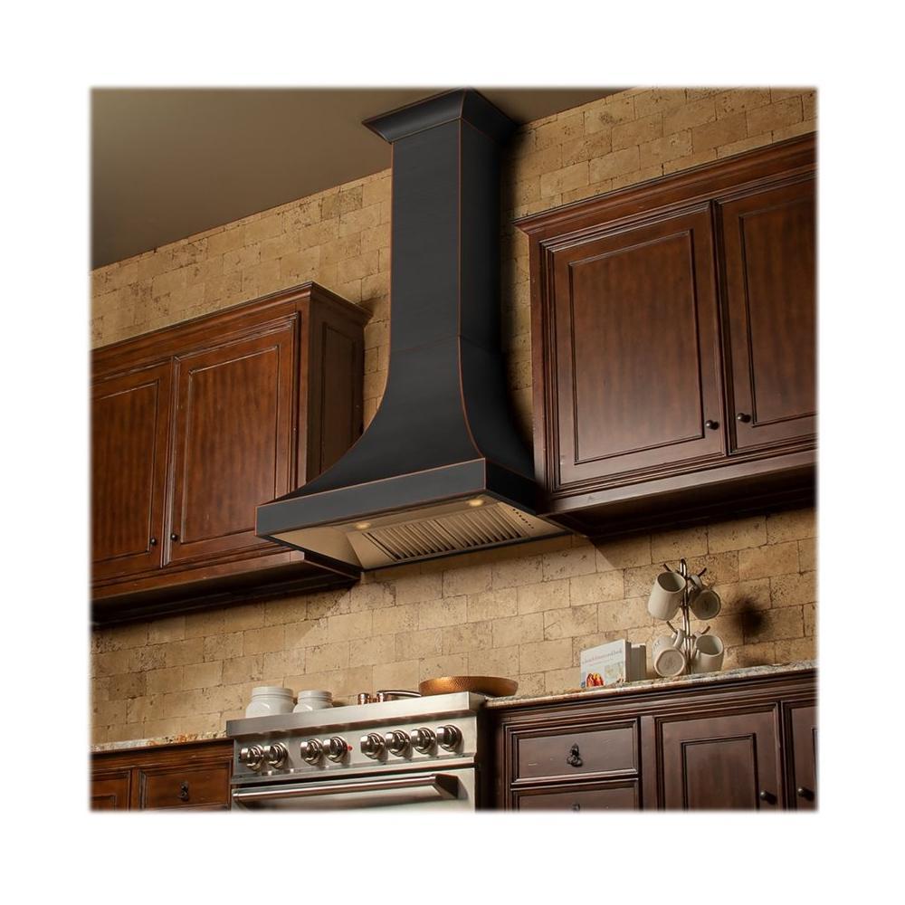 ZLINE Designer Series Oil-Rubbed Bronze Wall Range Hood