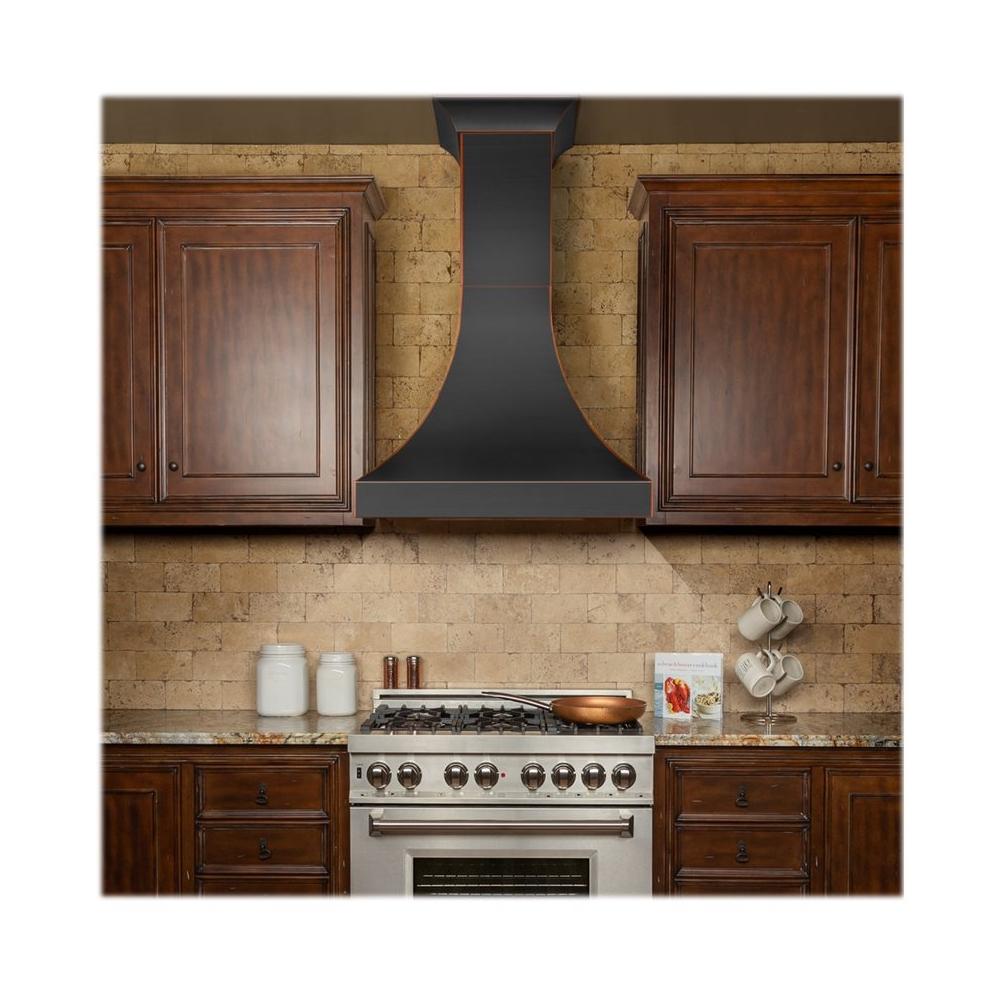 ZLINE Designer Series Oil-Rubbed Bronze Wall Range Hood