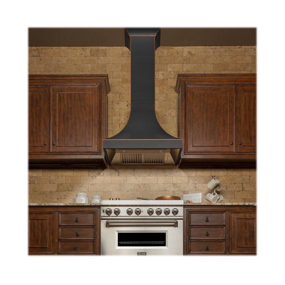 ZLINE Designer Series Oil-Rubbed Bronze Wall Range Hood