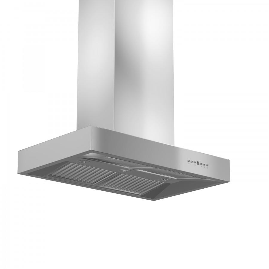 ZLINE Outdoor Island Mount Range Hood in Stainless Steel - KECOMi-304