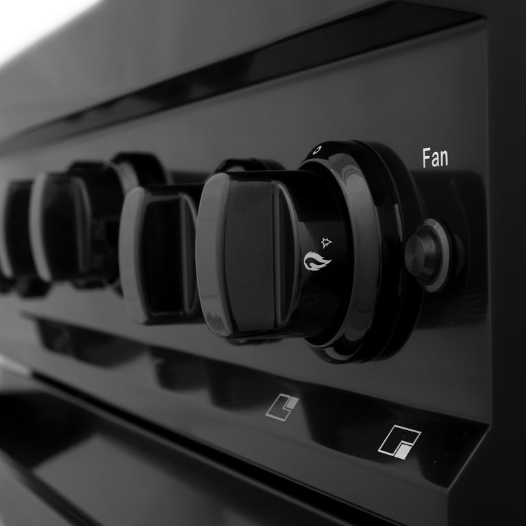 ZLINE Package - 30 in. Gas Range, Range Hood & Microwave Package, 3KP-RGBRBRH30-MW