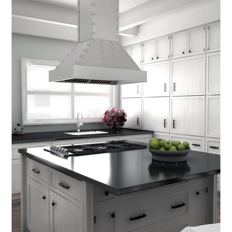 ZLINE Range Hood Designer Series Island in Stainless Steel - 655i-4SSSS
