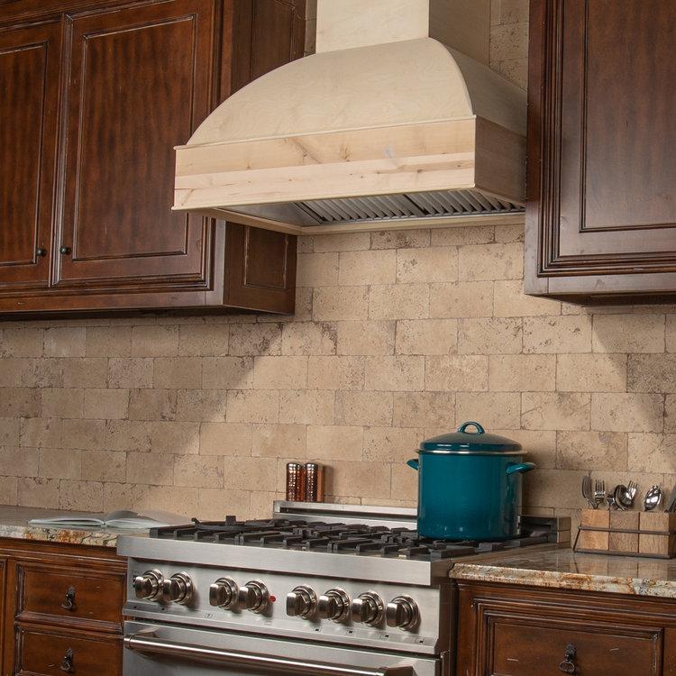 ZLINE Unfinished Wooden Wall Mount Range Hood 