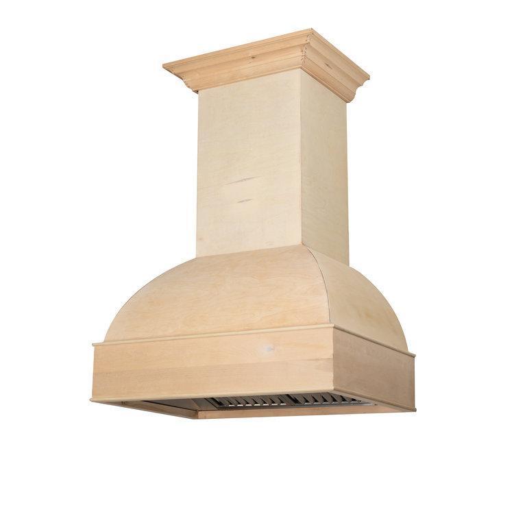 ZLINE Unfinished Wooden Wall Mount Range Hood 